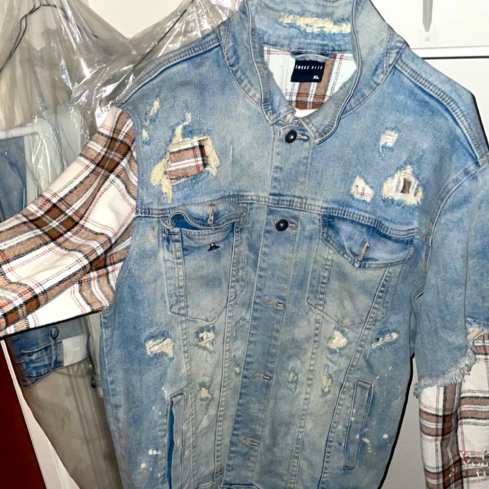 Xl smokerise denim jacket